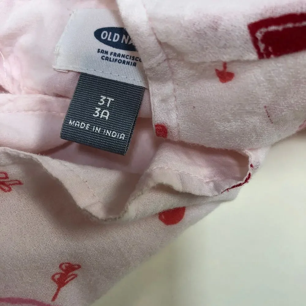 OLD NAVY HEART GIRLS DRESS 3T